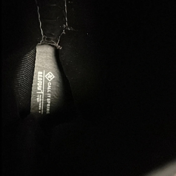 Call It Spring Studded Boots . Black W M 6 - Picture 5 of 12